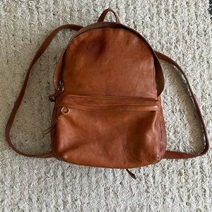 Madewell Leather Backpack